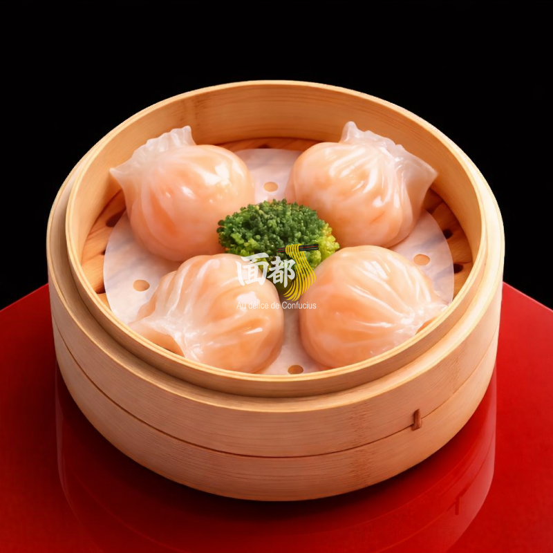 Bouchées aux crevettes à la vapeur